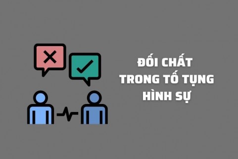 ĐỐI CHẤT TRONG TỐ TỤNG HÌNH SỰ