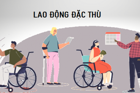 ĐỐI TƯỢNG ĐƯỢC XÁC ĐỊNH LAO ĐỘNG ĐẶC THÙ