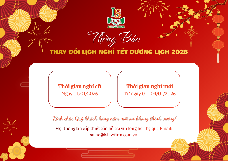 Thông báo thay đổi lịch nghỉ tết Dương lịch 2026
