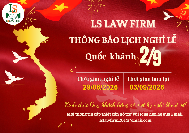 Thông báo lịch nghỉ lễ Quốc Khánh 2/9